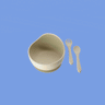 3 - piece Silicone Children’s Feeding Set - Golden Child