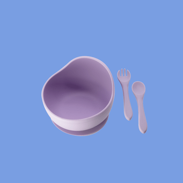 3 - piece Silicone Children’s Feeding Set - Golden Child