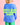 Child wearing a blue shirt with 'Outta Space Has Landed, Baby!' text on a pink background