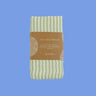 Baby Mini Stripe Organic Bamboo Cotton Baby Swaddle - Lime - Golden Child