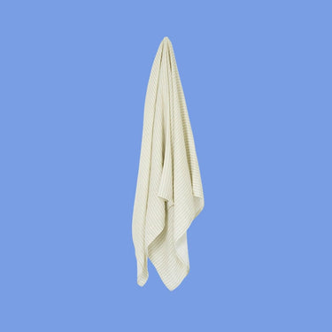 Baby Mini Stripe Organic Bamboo Cotton Baby Swaddle – Stone - Golden Child