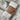 Baby Mini Stripe Organic Cotton Baby Swaddle - Stone - Golden Child