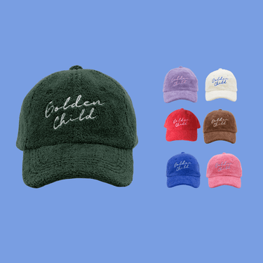 Bundle & Save GC Terry Towelling Caps - Golden Child