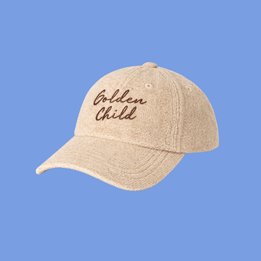Children's Terry Towelling Cap - Sand - Golden Child
