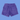 Galaxy Cord Shorts - Purple Haze & Orange - Golden Child