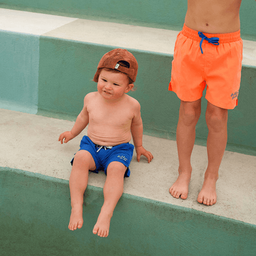 Golden Child Boardies - Electric & Lilac - Golden Child