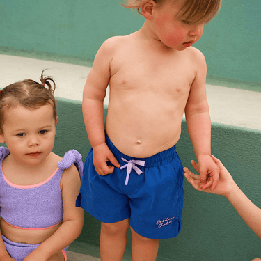 Golden Child Boardies - Electric & Lilac - Golden Child