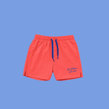 Golden Child Boardies - Fluro Orange & Electric - Golden Child