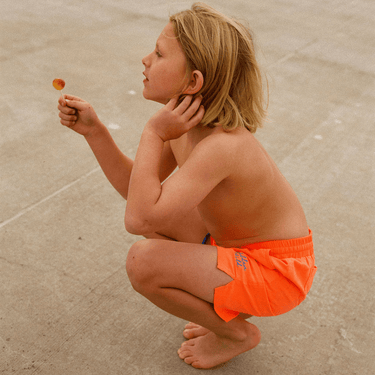 Golden Child Boardies - Fluro Orange & Electric - Golden Child