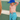 Golden Child Boardies - Seafoam and Pink - Golden Child