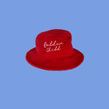 Golden Child Brimmed Hat Terry - Racer Red - Golden Child