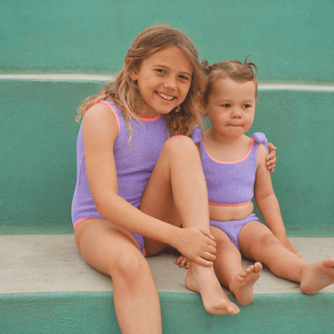 Golden Child Classic Crinkle Bikini - Lilac - Golden Child