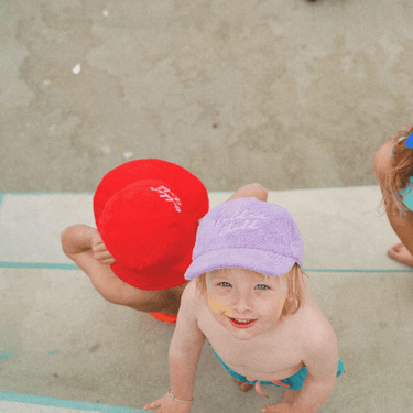 Golden Child Endless Summer Brimmed Terry Hat - Lilac - Golden Child