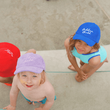 Golden Child Endless Summer Brimmed Terry Hat - Lilac - Golden Child