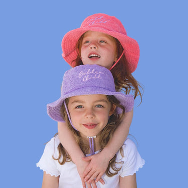 Golden Child Endless Summer Brimmed Terry Hat - Lilac - Golden Child