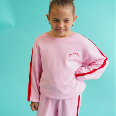 Golden Child Fast Lane Tracksuit - Candy Pink - Golden Child