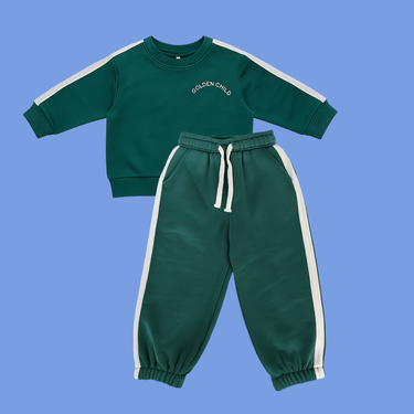 Golden Child Fast Lane Tracksuit - Evergreen - Golden Child