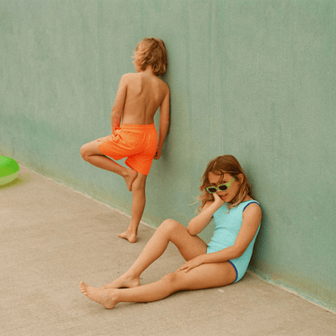 Golden Child Fluro Crinkle One Piece - Mint - Golden Child
