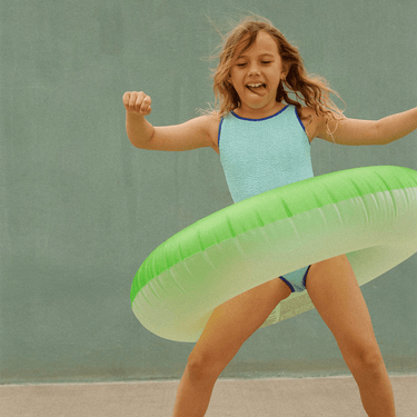 Golden Child Fluro Crinkle One Piece - Mint - Golden Child