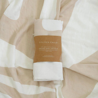 Golden Child Holiday Patterned Baby Swaddle - Dreamy - Golden Child