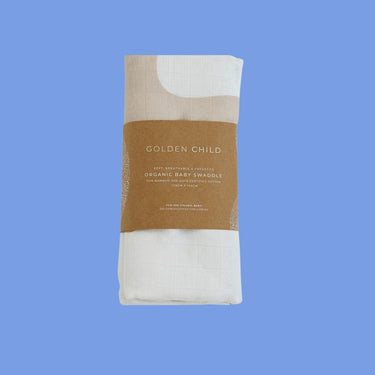 Golden Child Holiday Patterned Baby Swaddle - Dreamy - Golden Child