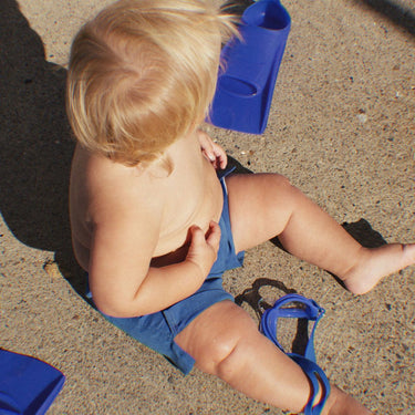 Golden Child Kids Board Shorts - Electric Blue - Golden Child