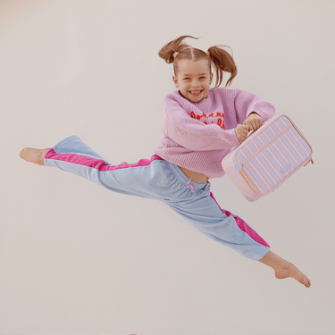 Golden Child Signature Knit - Lilac & Orange - Golden Child