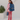 Golden Child Solar Flare Pants - Pink and red stripe - Golden Child