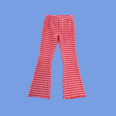 Golden Child Solar Flare Pants - Pink and red stripe - Golden Child