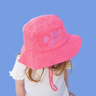 Limited Edition Golden Child Endless Summer Brimmed Terry Hat - Pink - Golden Child