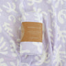 Marine Dream Organic Cotton Baby Swaddle - Lilac - Golden Child