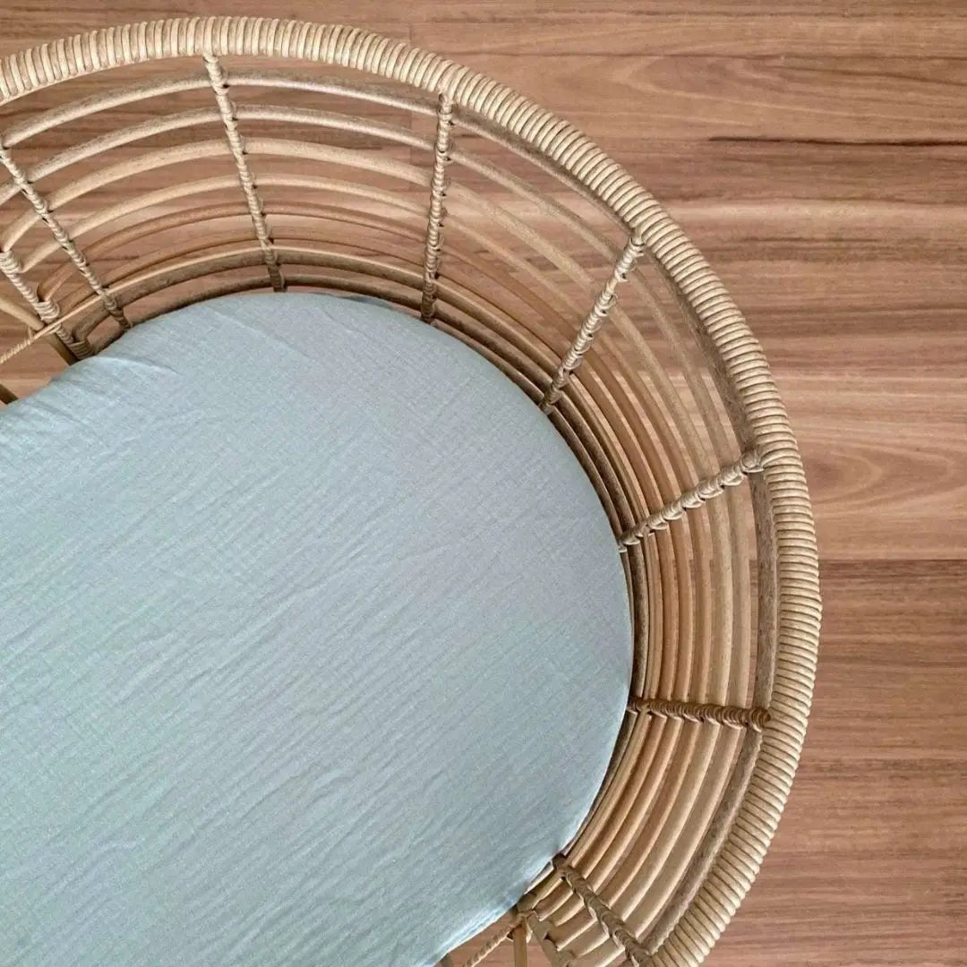 Organic Cotton Fitted Cot Sheet Golden Child