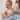 Organic Cotton Rainbow Speckled Baby Blanket - Blue - Golden Child