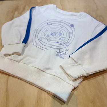 Outta Space Zero Gravity Sweat - Snow & Blue Horizon - Golden Child