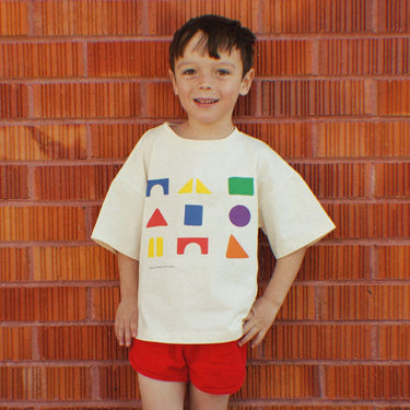 Primary Colours Short Sleeve Children's T-shirt - Golden Child