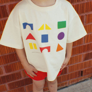 Primary Colours Short Sleeve Children's T-shirt - Golden Child