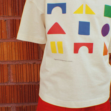 Primary Colours Short Sleeve Children's T-shirt - Golden Child