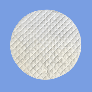 Quilted Linen Baby Play Mat - Golden Child