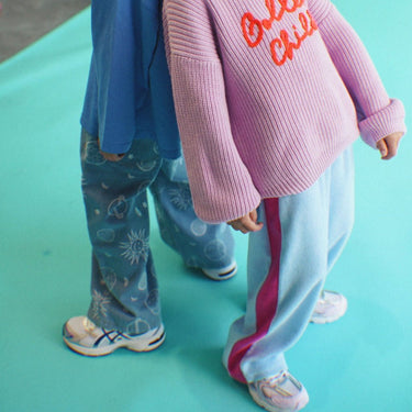 Sky Runner Terry Pants - Sky Blue - Golden Child