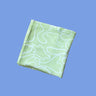 The Laze Organic Cotton Baby Swaddle - Lime - Golden Child