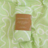 The Laze Organic Cotton Baby Swaddle - Lime - Golden Child